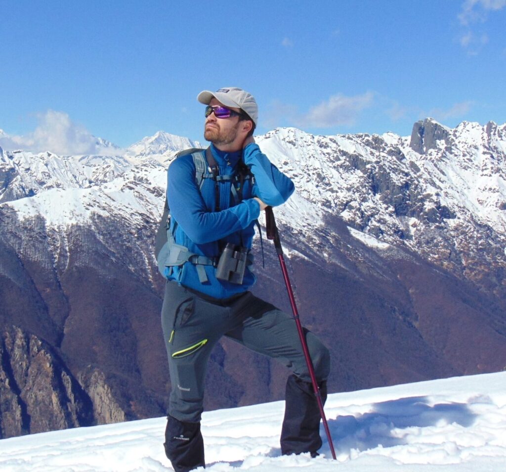 Manuel Piana, expertgids bij Cima del BenEssere, in Val Grande